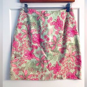 VINTAGE Lilly Pulitzer Mary Mary Mini Skirt